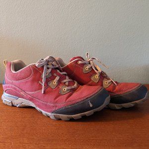 Ahnu Women's Red Sugarpine Waterproof Hiking Boot Red Size 11
